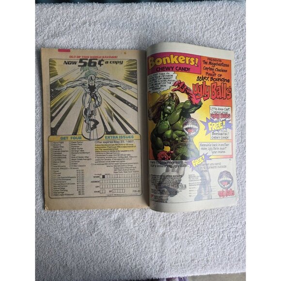 The Incredible Hulk #332 Marvel Comic Book 1986 - Picture 6 of 6